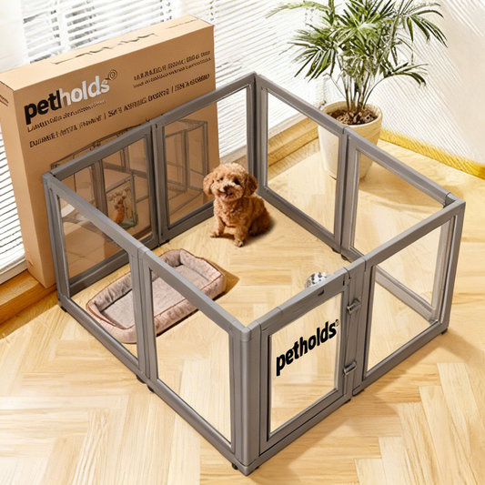 petholds® Canine Cloud Castle Crate: Your Furry Friend's Fluffy, Safe & Stylish Private Retreat – Ideal for Naps, Training & Home Comfort